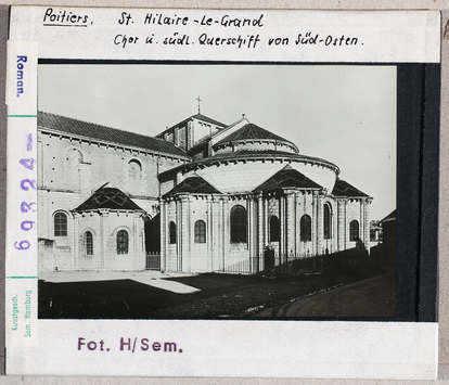 Vorschaubild Poitiers: Saint-Hilaire, Chor von SO 